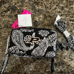 Vera Bradley Purdue Wristlet NWT
